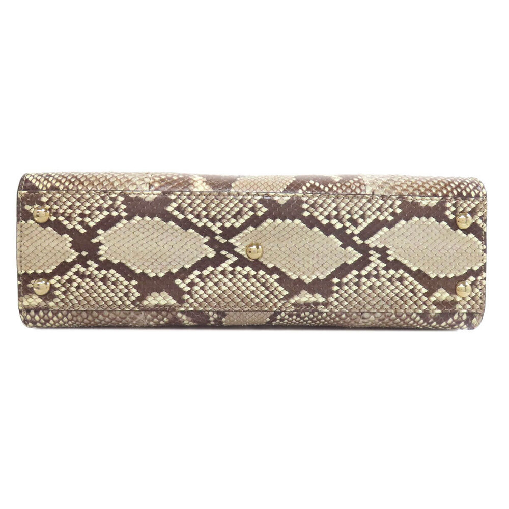 Gucci Soho Interlocking GG Handbag Python Leather - image 4